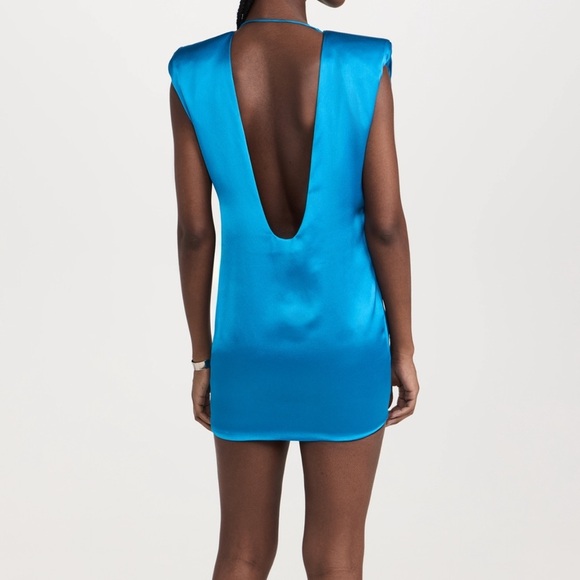 NWT REV The Ayla Shoulder Pad Dress - Picture 2 of 11